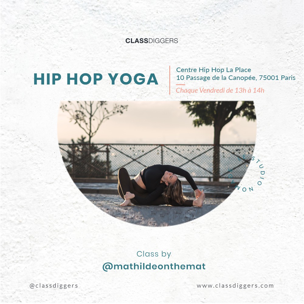 75001 - Hip Hop Yoga avec Mathilde - Vendredi 13H